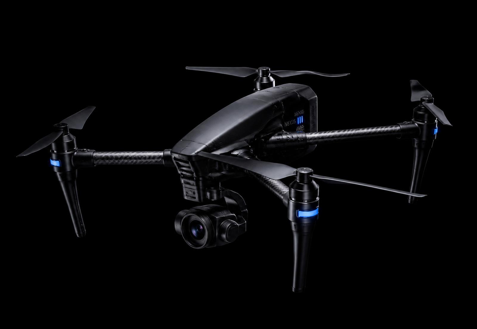 AERO X PRO drone studio product photograph